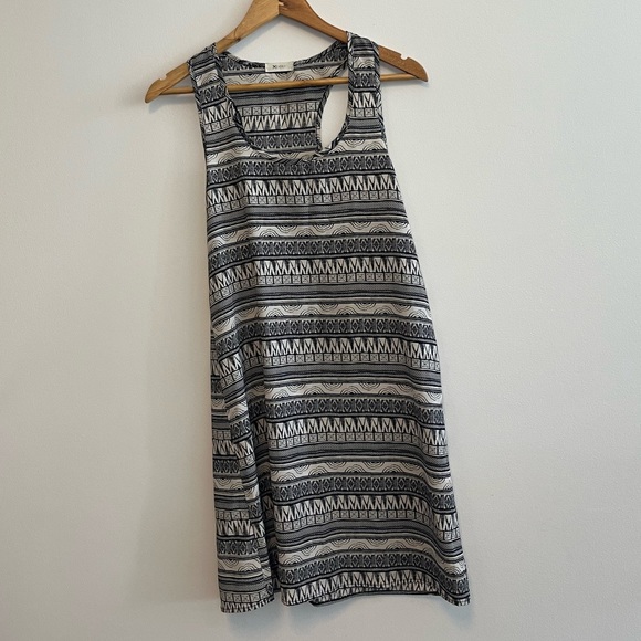 Everly Tribal Print Tank Mini Dress - Picture 3 of 4